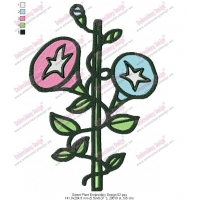 Sweet Plant Embroidery Design 02